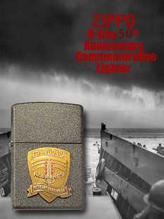 正品zippo打火机94复刻二战D-day诺曼底登陆周年纪念机礼物