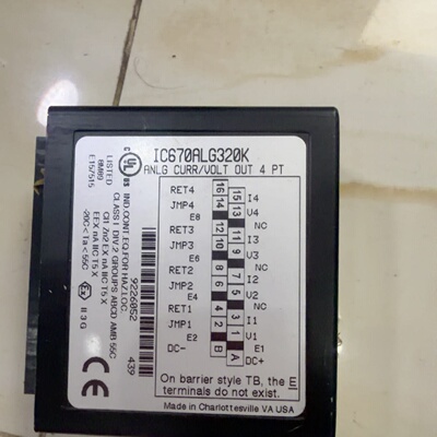 IC670ALG320K GE模块  成色还可以 功能议价
