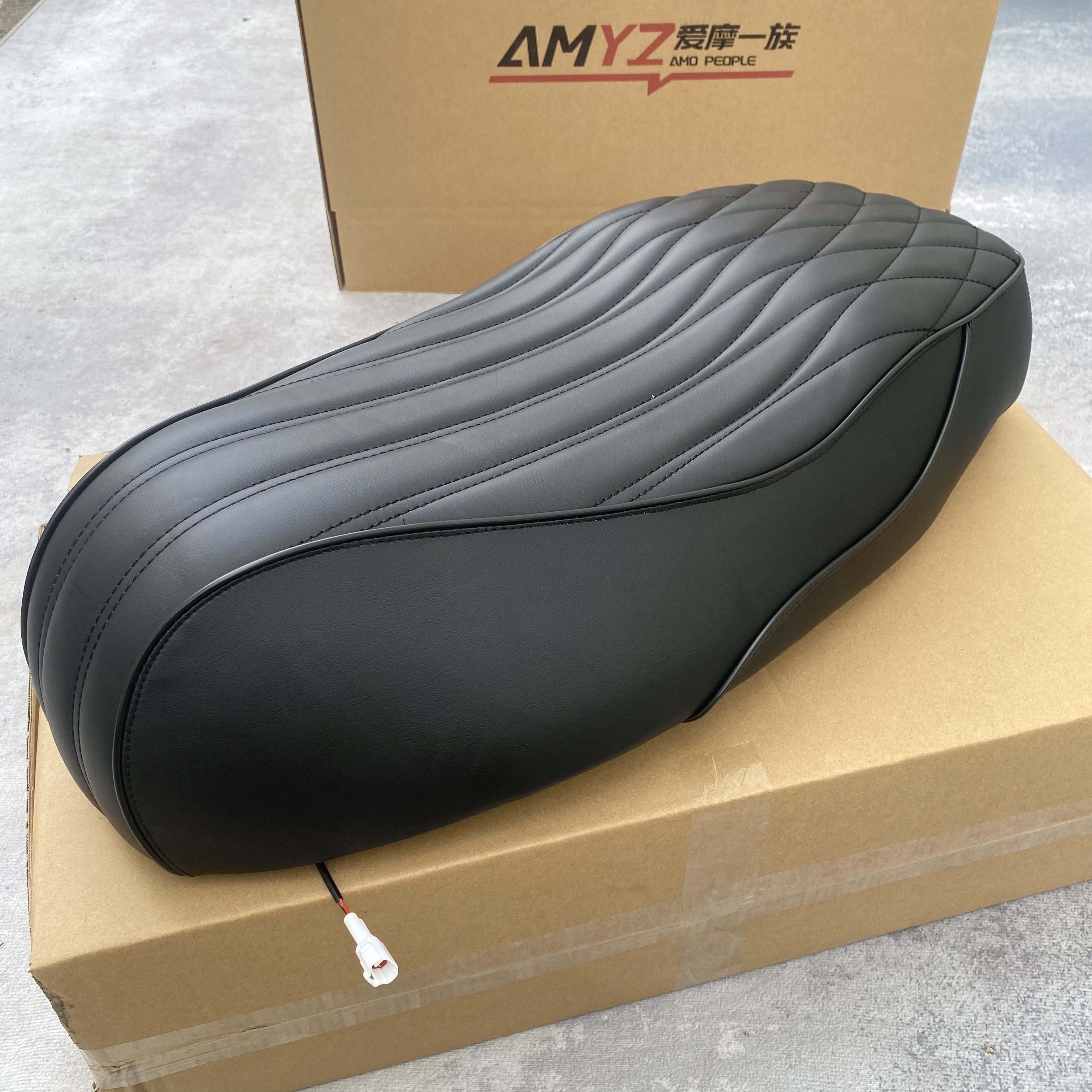适用九号M85c/M80C/M95c+/M3一体座坐垫座包手工加长加厚减震耐磨