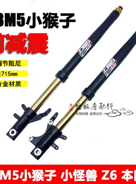 : 卡野可调节阻尼前减震M3M5M6改装避震加长msx125银钢小怪