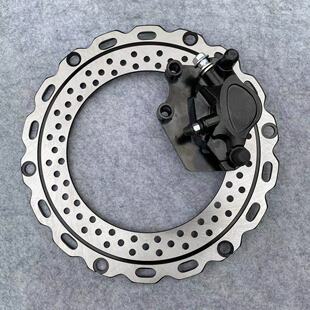 深远009电动车刹车盘碟刹盘A7电动车反刹卡钳骑士号前后刹车蝶盘