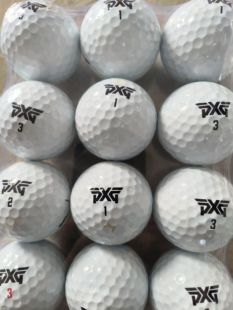 正品PXG高尔夫球 高尔夫二手球高性能三层球打比赛用球12个一包