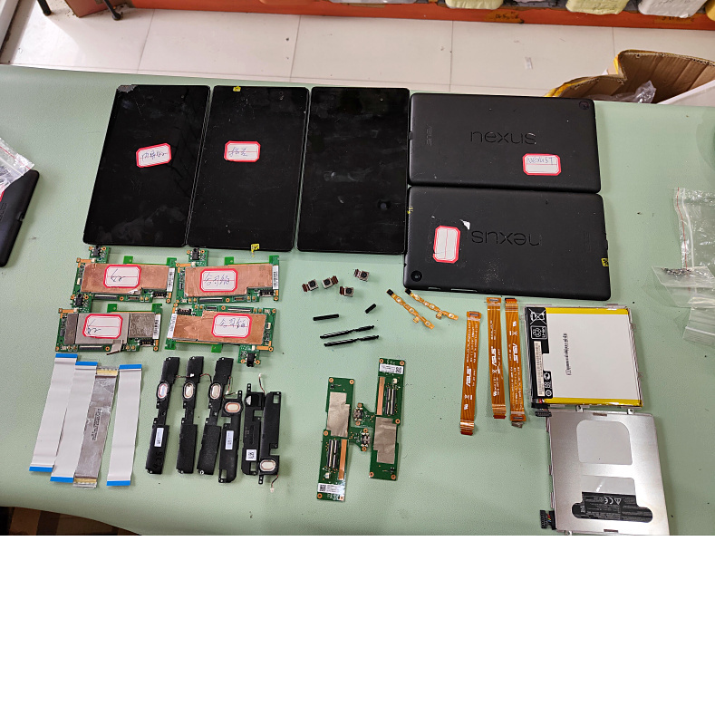 谷歌7 2代 Nexus7 2代平板 屏幕 后盖 摄像头 喇叭主板 排线 电池