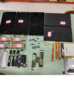 谷歌7 2代 Nexus7 2代平板 屏幕 后盖 摄像头 喇叭主板 排线 电池