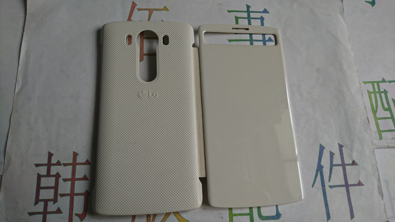 适用于LG V10智能开窗手机壳韩国正品H961N原厂保护套LG V10图片