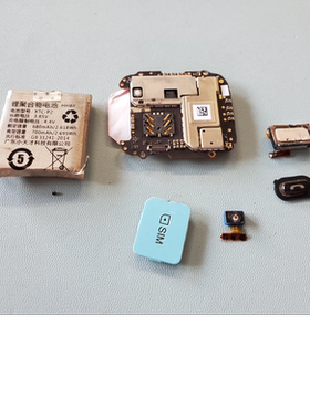 适用于 小天才手表 Y01A  主板 电池  喇叭 按键  排线 卡塞