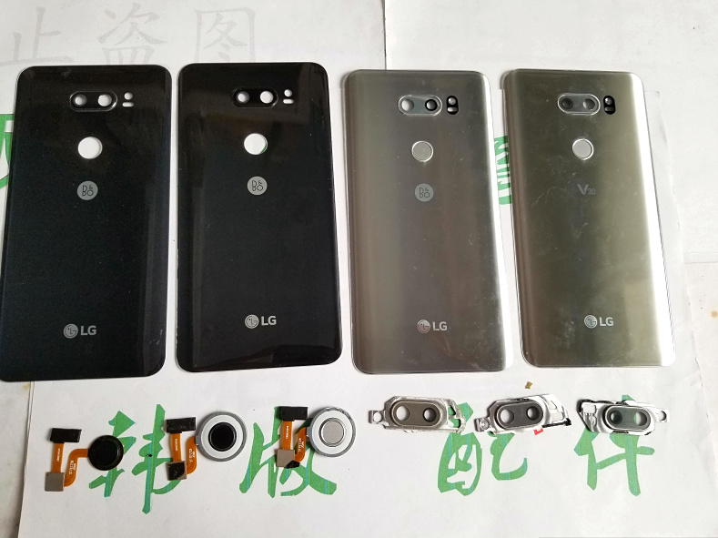 lg后盖镜片拆机指纹排线