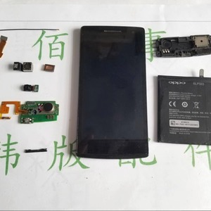 适用于 OPPO R827T 屏幕 后框 后盖  电池 USB小板 像头 按键喇叭