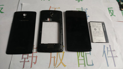 oppo后盖拆机触摸屏