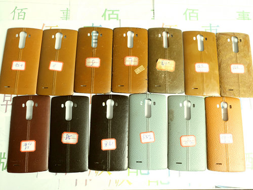 适用于LG G4  H818 H810 H815 F500 H819皮革电池盖 皮革后盖