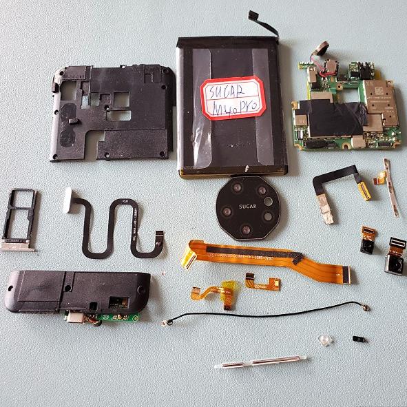 适用于 糖果SUGAR M40 Pro 主板 电池  相头 卡托 排线  尾插