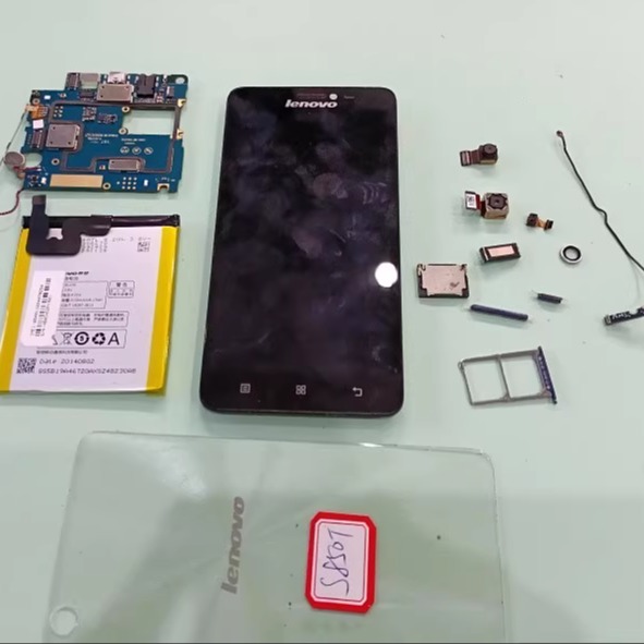 适用于 联想 S850T  主板 屏幕 后盖 电池 摄像头 排线 按键 卡托