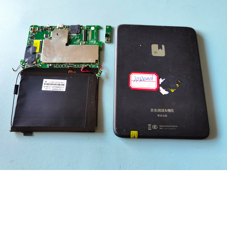 适用于 JDRead T63  京东阅读跟博阅合作机  主板 电池 后盖 小板