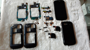 适用于 三星 I9023 主板 屏幕 后框 后盖 卡槽 喇叭 摄像头耳机孔