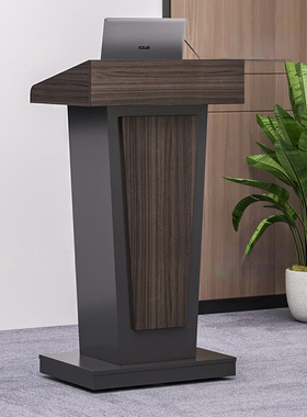 办公前台接待台演讲台餐饮迎宾台售楼部司仪可移动主持主席台学校