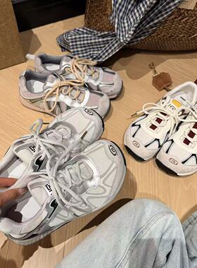 H55女鞋有氧计划2.0芒果头2026春季新款轻户外拼色系带轻便徒步鞋