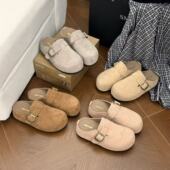 勃肯鞋 H55女鞋 休闲搭扣防滑自带足弓外穿拖鞋 新款 巴洛克2026春季