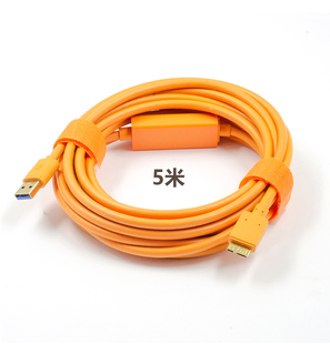 适用于佳能5d4单反1DX2 5DSR相机高速USB3.0联机拍摄线8米5米 5DS