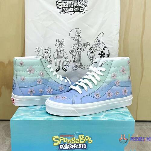 VANS范斯海绵宝宝高帮