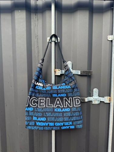 Такая же исландская холстальная сумка дибы