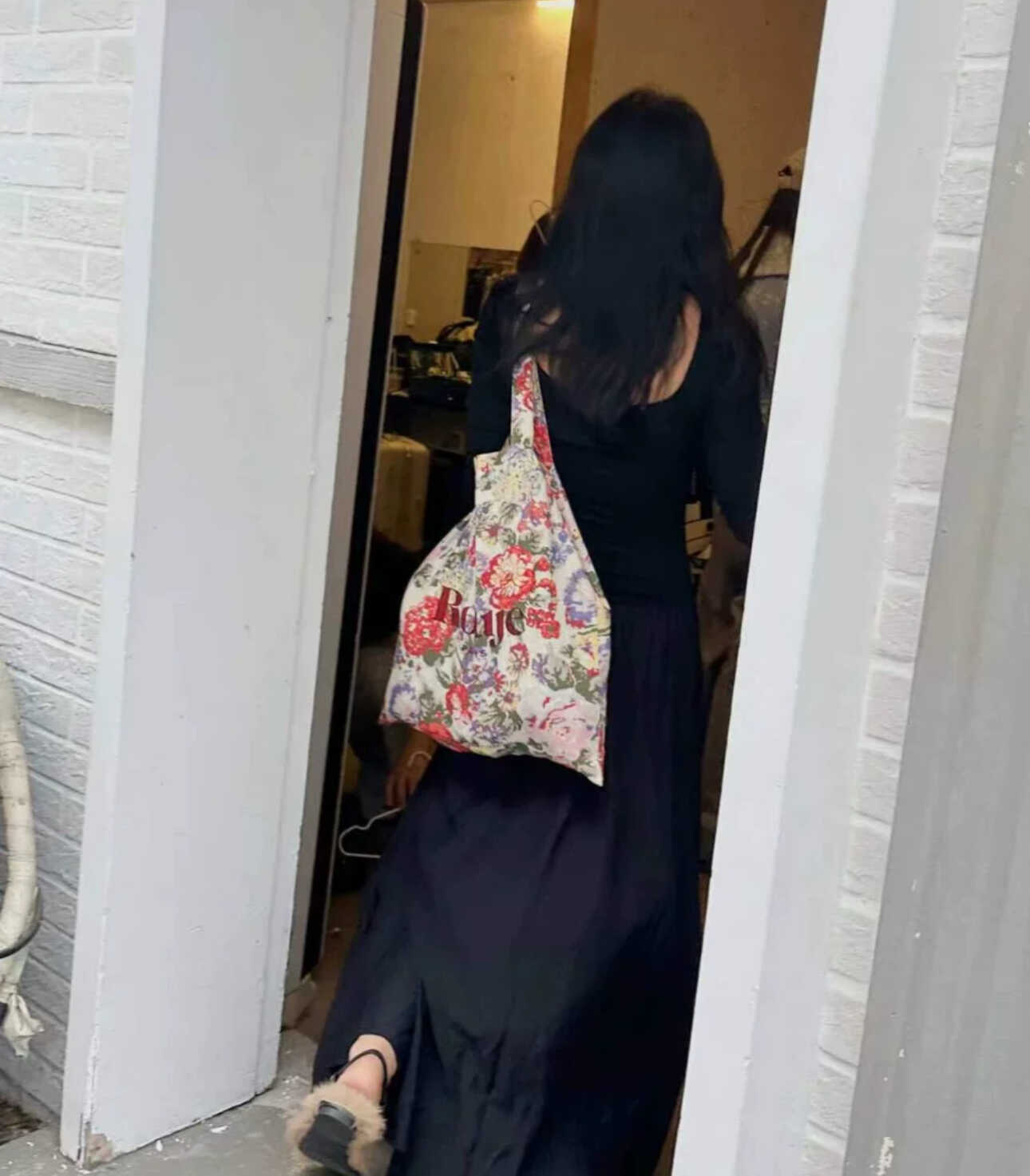 花儿与少年江疏影同款玫瑰拼色花朵帆布包法式花纹单肩布包手提包,箱包皮具/热销女包/男包,时尚帆布包,淘宝优惠券,粉丝福利购,淘宝优惠卷