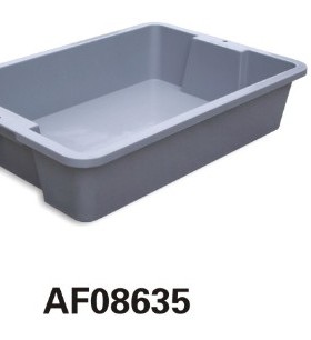 白云AF08634/08635大小号餐具收集盘收纳盘收集车用塑料收餐盒