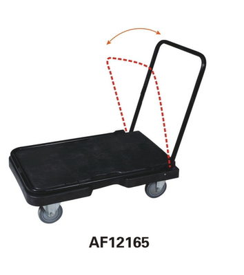 白云AF12164/AF12165作业手推车 多用途手推车手推平板车工具车