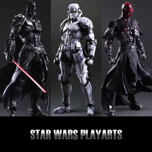 PA改黑武士模型暴风兵玩具摆件白兵关节可动星球大战手办达斯摩尔