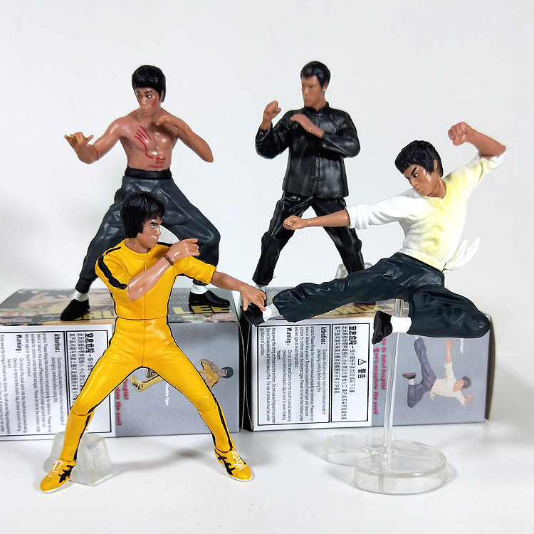 手办李小龙蛋糕车载摆件人偶包邮