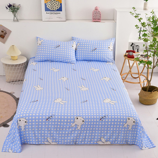 清仓床单单件被单夏季 单人床双人全棉大学生宿舍儿童ins夏天纯棉