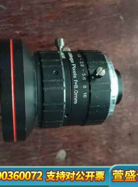 8mm工业相机镜头，10Mega Pixels高清像素，