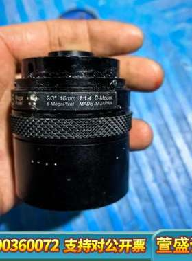 镜头5Mega Pixel 2/3 16mm 1:1.4 C