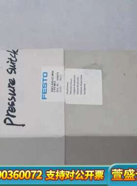 费斯托FESTO压力开关SDE1-D10-G2-MS4-