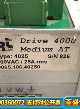 伺服驱动器Drive 4025 AT 议价，