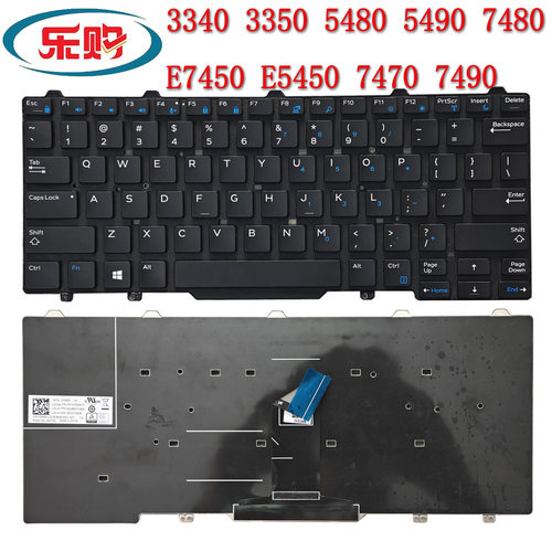 戴尔3340E5450E7450笔记本键盘