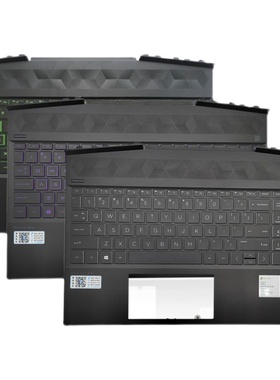 全新 HP惠普 光影精灵5/6 15-DK TPN-C141 笔记本 C壳 键盘 一体