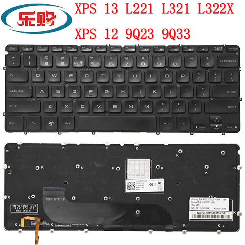 XPS13L3219Q2333内置键盘戴尔