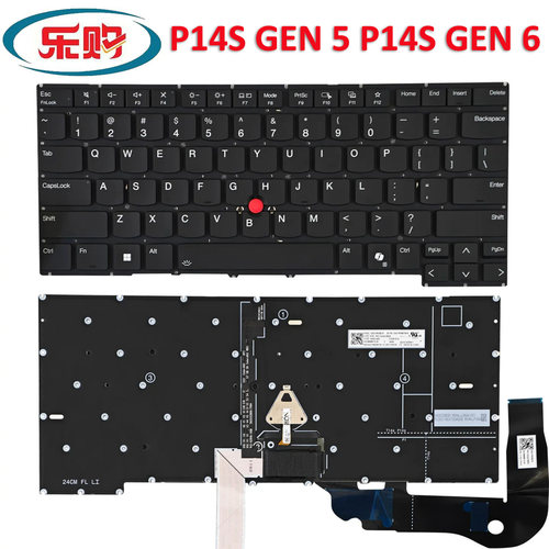 适用thinkpadP14sGen5/6键盘