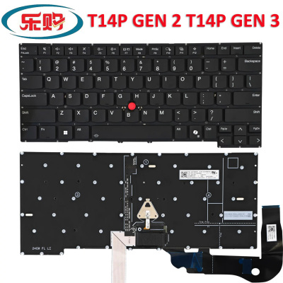 适用联想 thinkpad T14p gen2 T14P gen3 2024款笔记本键盘背光US