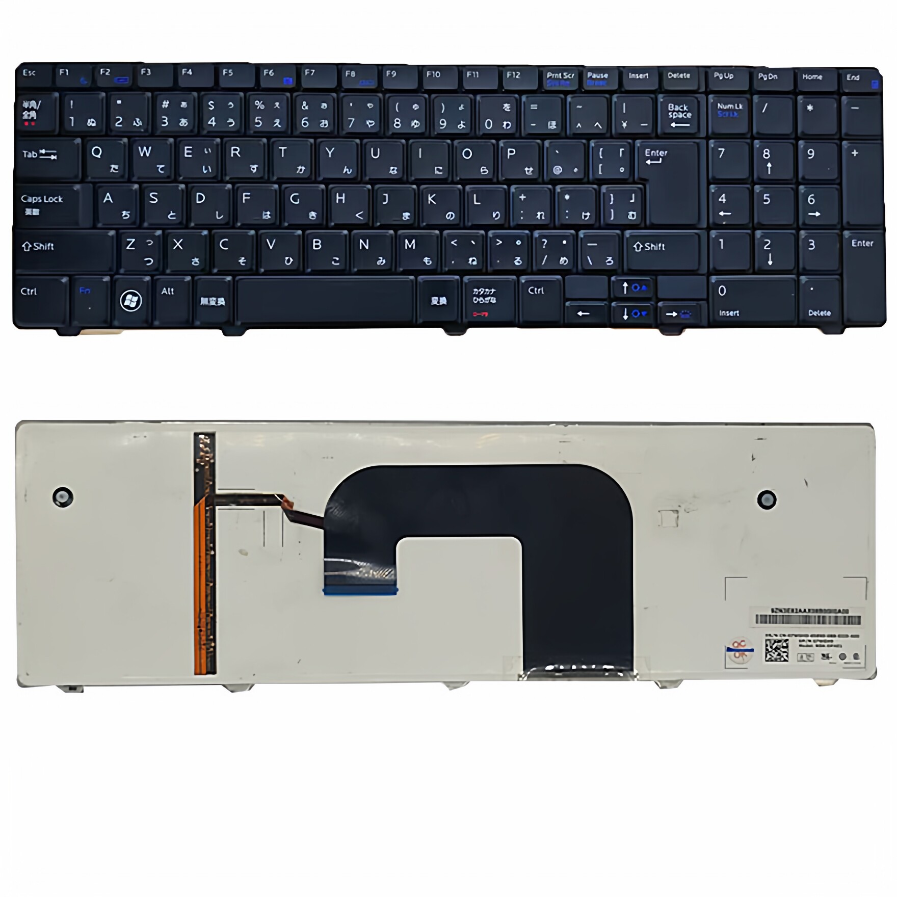 适用戴尔 DELL Vostro 3700 V3700 I7-720 笔记本键盘 带背光 US