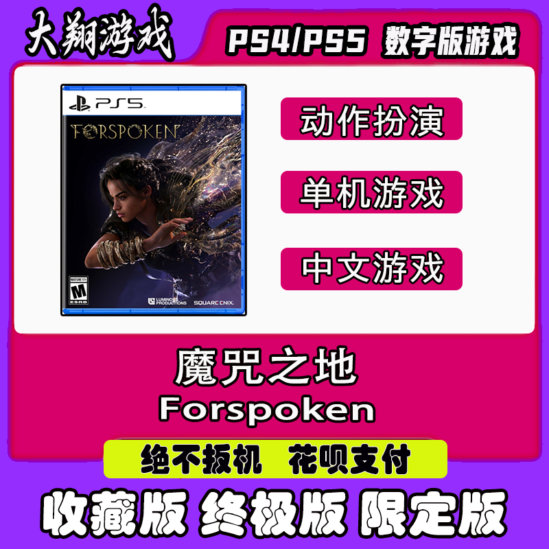 数字版魔咒之地PSNPS5限定版