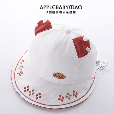 嘟嘟啦纯棉大檐遮阳帽百搭遮阳帽