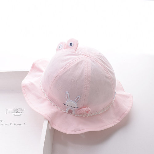 嘟嘟啦春夏季薄款防晒婴幼儿帽子