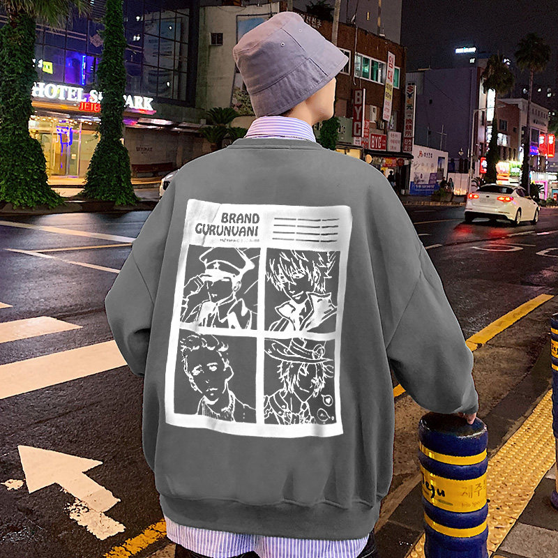 港風濟   55%棉 45%聚酯纖維【質檢】春季衛衣