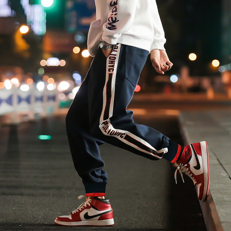 Hong Kong Fengye 100% cotton spring sports casual Leggings Pants men's wear