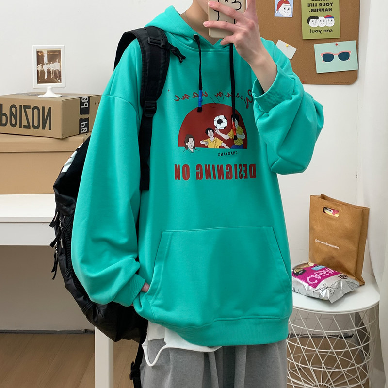 Self made ice cotton polyester new printed sweater coat