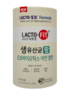 韩国直邮钟根堂lacto益生菌加锌硒2g*60包probiotics