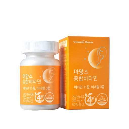 韩国直邮vitamin house孕产妇专用复合维生素矿物质无添加60粒
