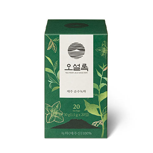 韩国直邮爱茉莉osulloc绿茶蜜梨茶瀛橘发酵茶1.5g*20袋独立包