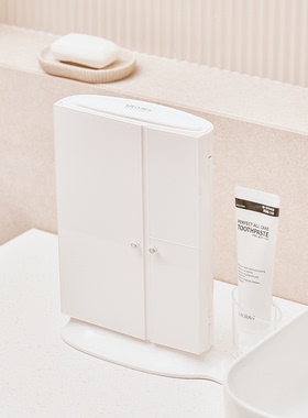 韩国直邮utorex浴室卫生间双门加热牙刷消毒器高颜值UTQ-3010W